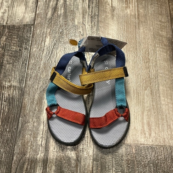 Carter's Kids Multicolor Light Up Sandals Size 11 - Picture 9 of 9